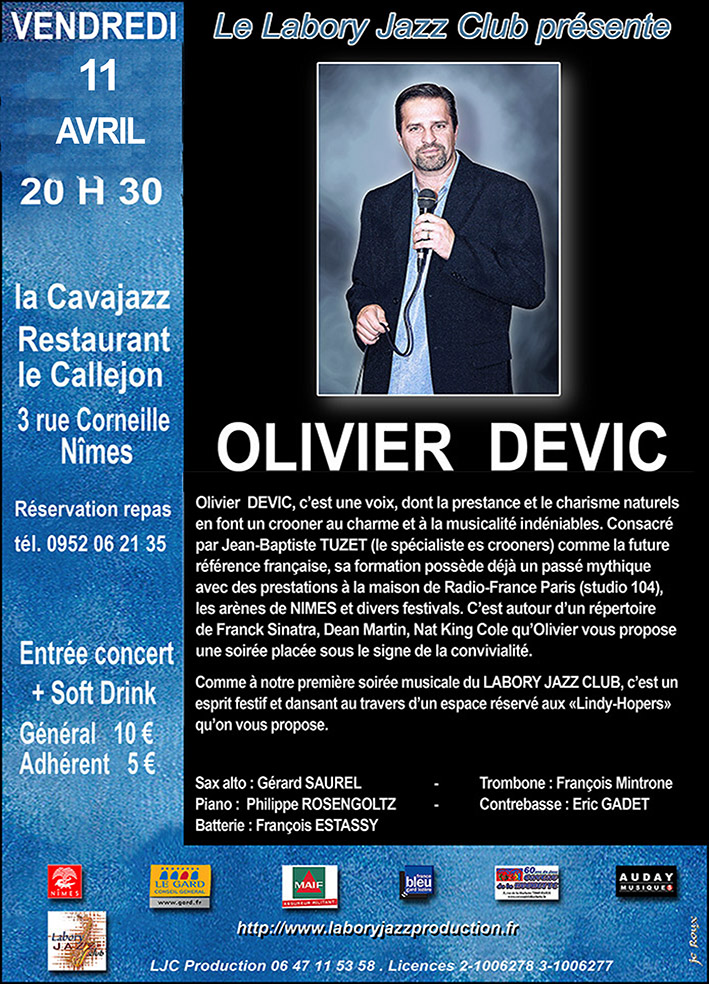 Olivier Devic 5tet à la CAVAJAZZ (Nimes)