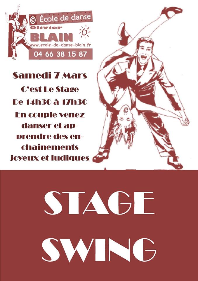 Stage de Swing & Lindy-hop  Ecole Olivier Blain