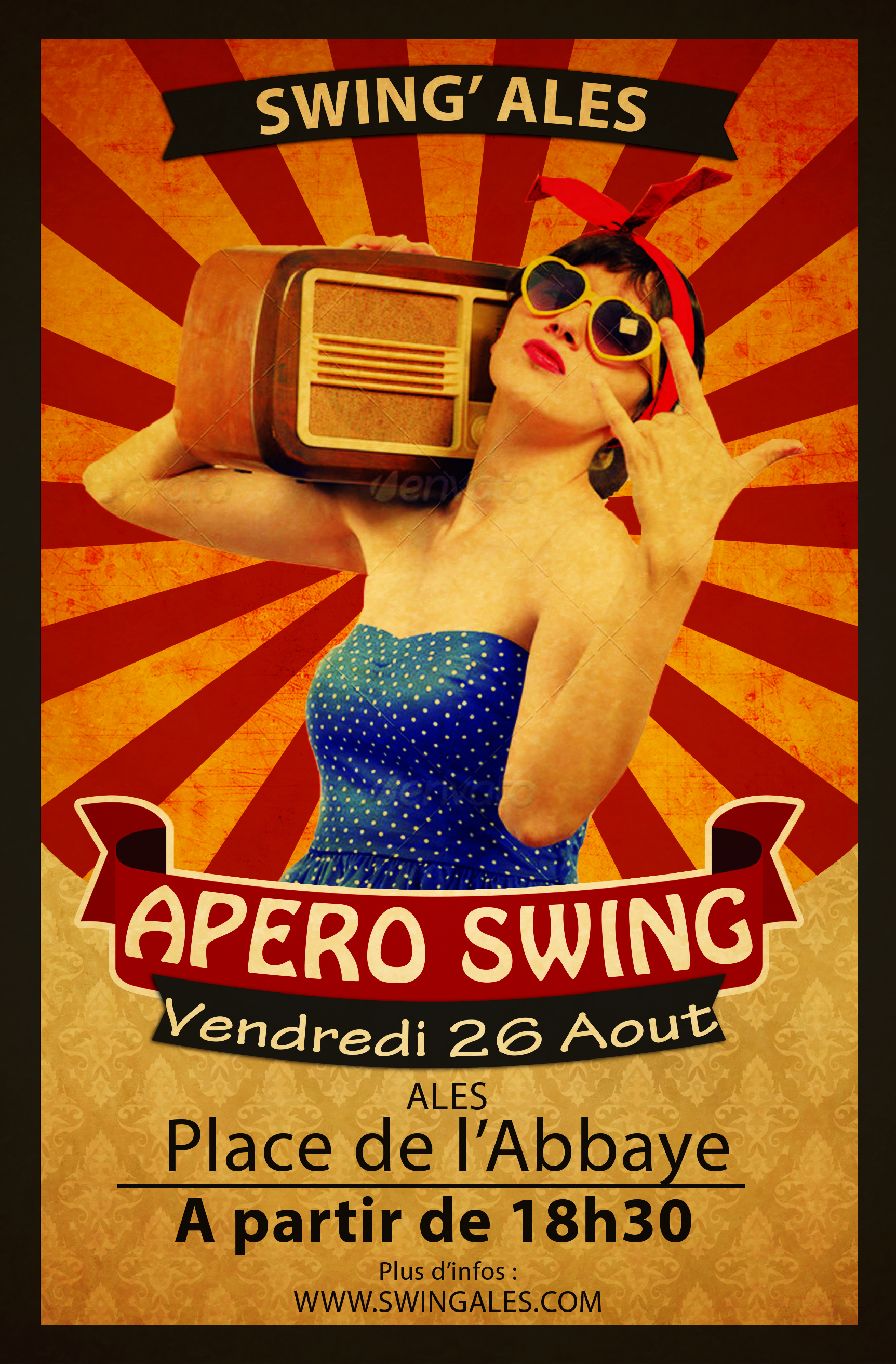 Apéro SWING place de l'Abbaye