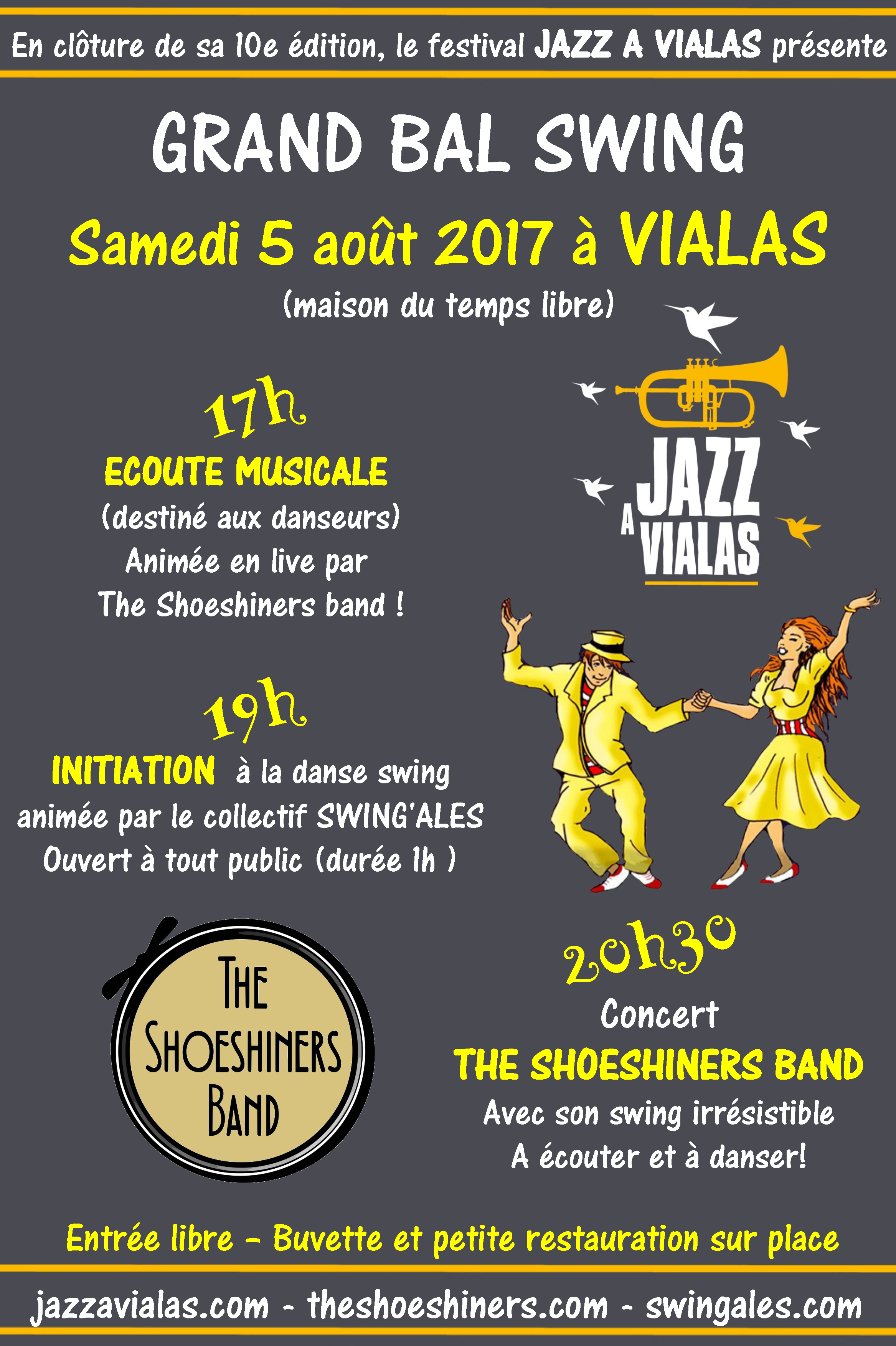 Jazz à Vialas 10 eme édition Spécial Swing