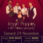 Concert swing  Jessie Poppins Samedi 24 novembre