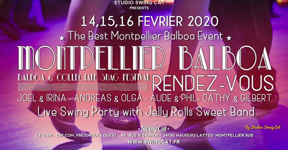 Montpellier Balboa rendez-vous 2020