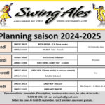 Planning prévisionnel saison 2024 - 2025