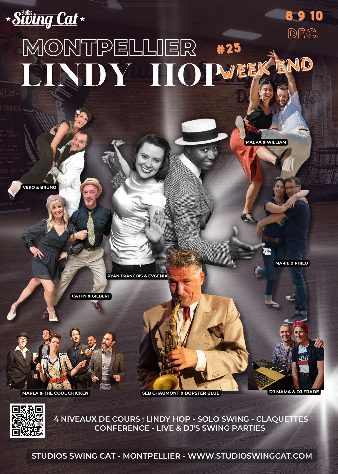 Monpellier Lindy-Hop Week-end 25 eme édition